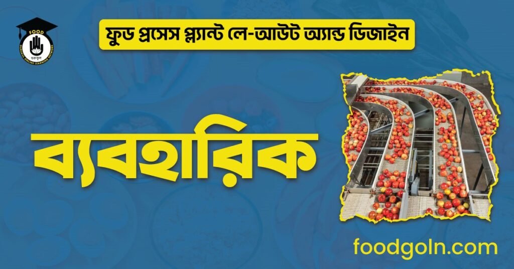 ফুড প্রসেস প্ল্যান্ট লে-আউট অ্যান্ড ডিজাইন ব্যবহারিক