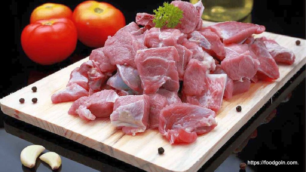 খাসির মাংস