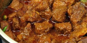 রান্না গরুর মাংস