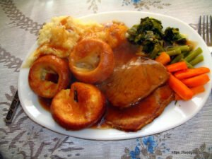 ইংল্যান্ডের জাতীয় খাবার - রবিবার রোস্ট