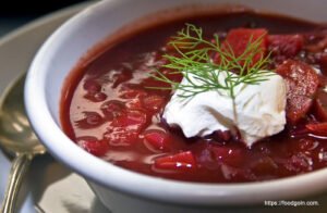 ইউক্রেনের জাতীয় খাবার - বরশ্চত