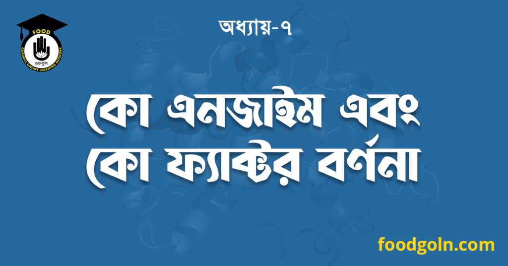 কো এনজাইম এবং কো ফ্যাক্টর বর্ণনা