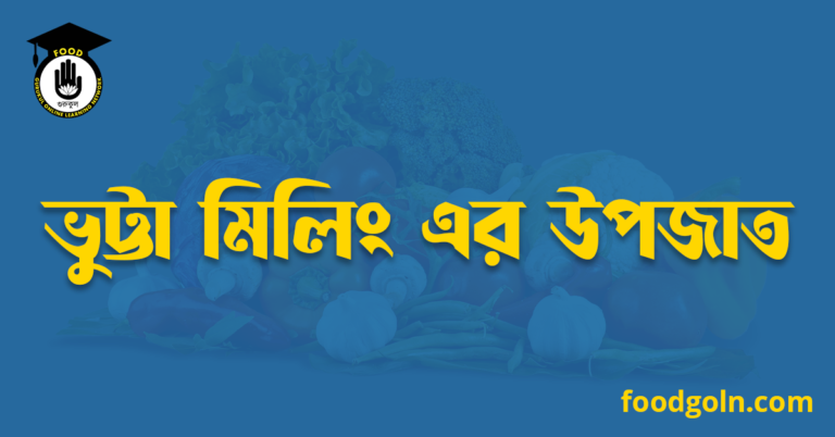 ভুট্টা মিলিং এর উপজাত