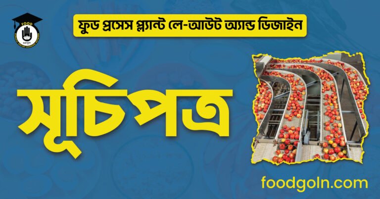 ফুড প্রসেস প্ল্যান্ট লে-আউট অ্যান্ড ডিজাইন